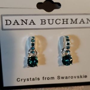 Dana buckman sterling silver earrings turquoise st
